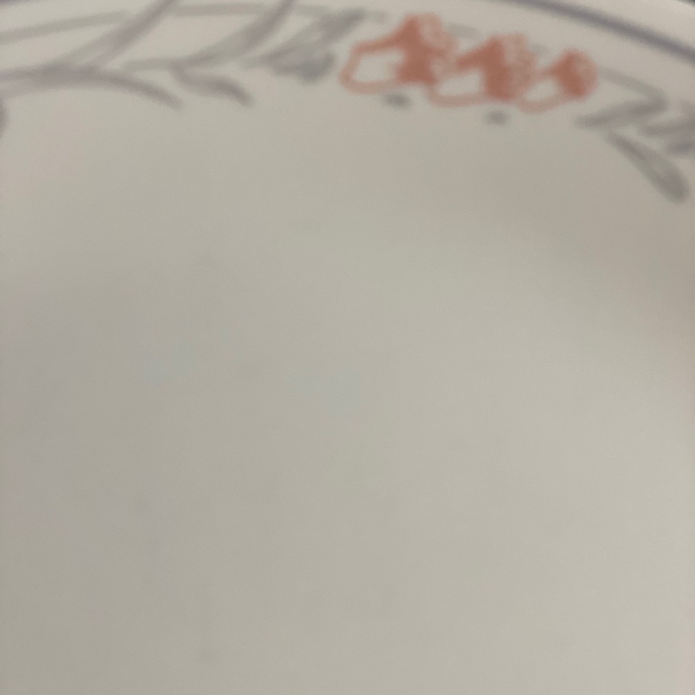 4 Corelle Rose 10.25” Dinner Plates - Picture 7 of 9